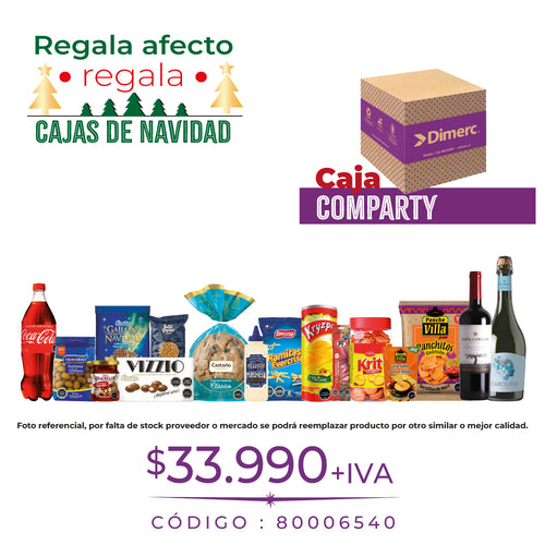 Caja Navidad 2026 Comparty (Púrpura)