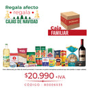Caja Navidad 2026 Familiar (Roja)