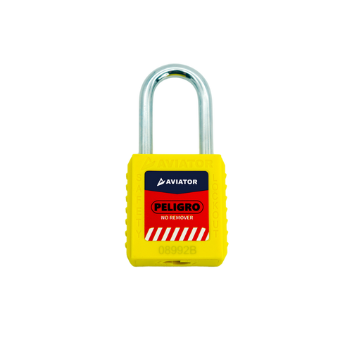 Candado Lock Out A 10 Imp AMARILLO