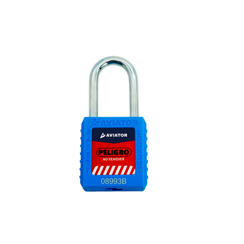 Candado Lock Out A 10 Imp AZUL