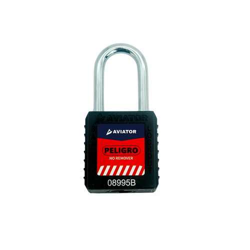 Candado Lock Out A 10 Imp NEGRO