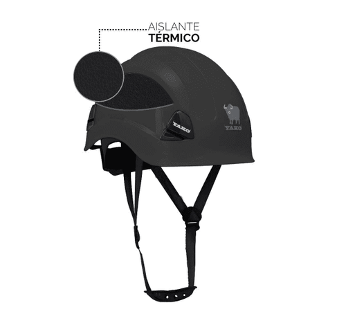 Casco de Seguridad Steelpro Yako Negro