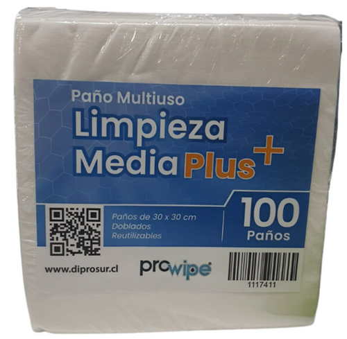 Paño Reutilizable Doblado 30x30Cm 10 Paquetes De 100 Hojas