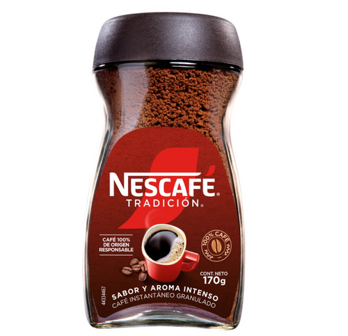 Café Instantáneo Tradición Vidrio 170 Gr
