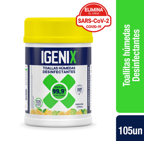 Toallitas Desinfectantes 105 Un