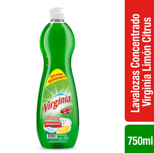 Lavalozas Líquido Concentrado Limón 750 Ml