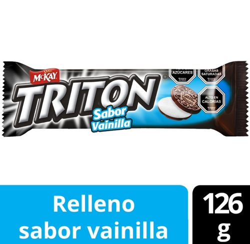 Galleta Tritón Vainilla 126 Gr