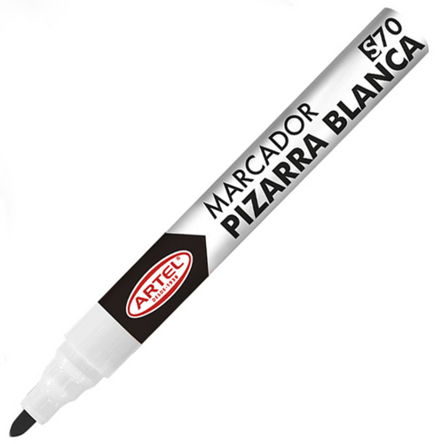 Marcador Pizarra S70 Punta Redonda Negro