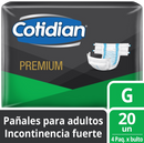 Pañal Adulto Premium Grande 20 Un