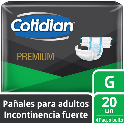 Pañal Adulto Premium Grande 20 Un