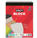 Block Escolar Anillado 7 Mm 80 Hojas