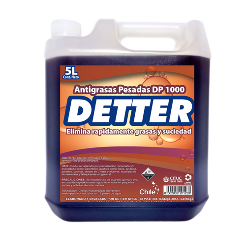 Antigrasas Grasas Pesadas 5 Lt