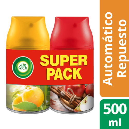Desodorante Ambiental Repuesto Aparato Automático 2 Un 250 Ml