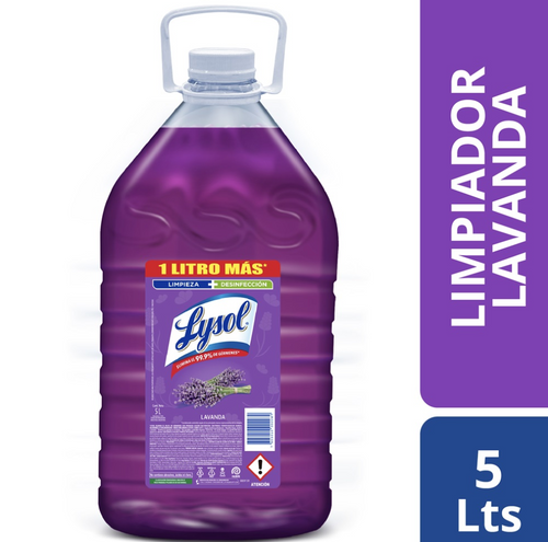 Limpiador Pisos Lavanda 5 Lt