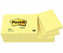 Nota Adhesiva 653 Amarillo 51X38 Mm 12 Un 100 Hojas