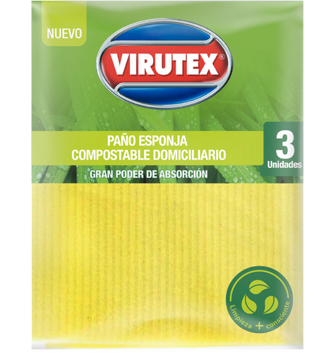 Paño Cocina Multipaño Spongi Absorbente 3 Un