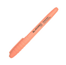 Destacador Bolsillo Naranja Pastel