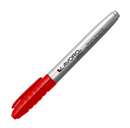 Marcador Permanente Multiuso Rojo Punta Media