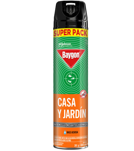 Insecticida Aerosol  Casa Y Jardín 450 Cc