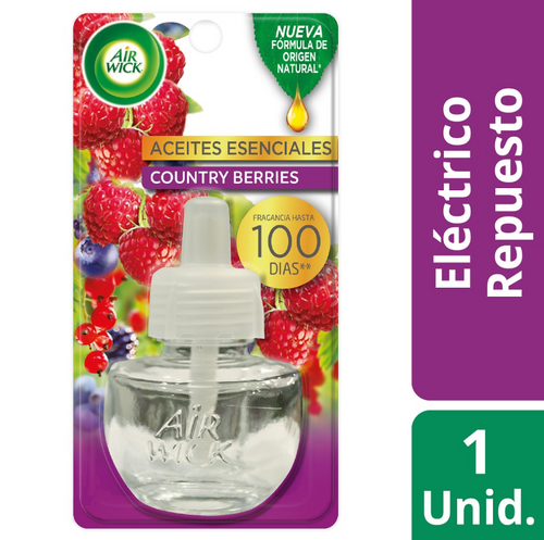 Desodorante Ambiental Eléctrico Recarga Country Berries 21 ml