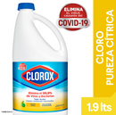 Cloro Tradicional Cítrico Limón 1.9 Lt
