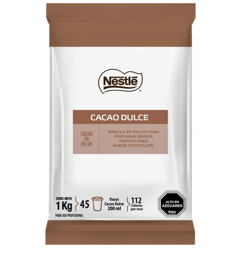 Cacao Dulce En Polvo Milano 1 Kg