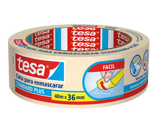 Cinta Adhesiva Masking 36 Mm 40 Mt