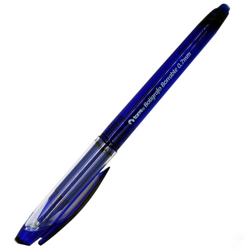 Lápiz Pasta Borrable Azul 0.7 Mm