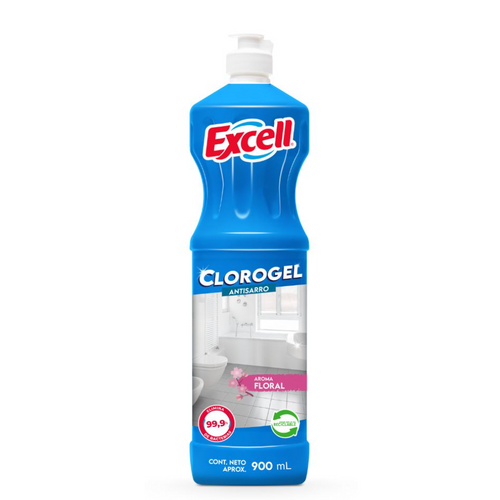 Cloro Gel Antisarro Floral 900 cc