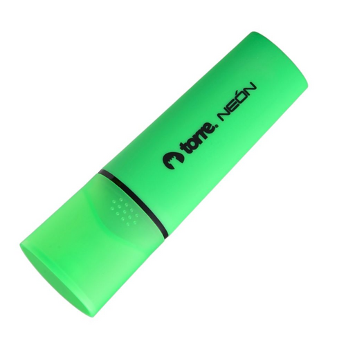 Destacador Punta Biselada Plano Verde 2.0