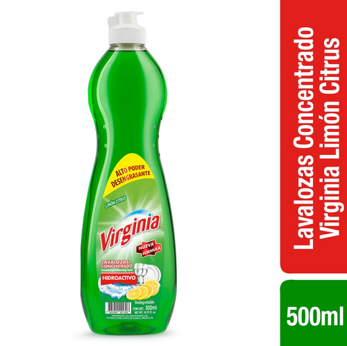 Lavalozas Liquido Concentrado Limón 500 Ml