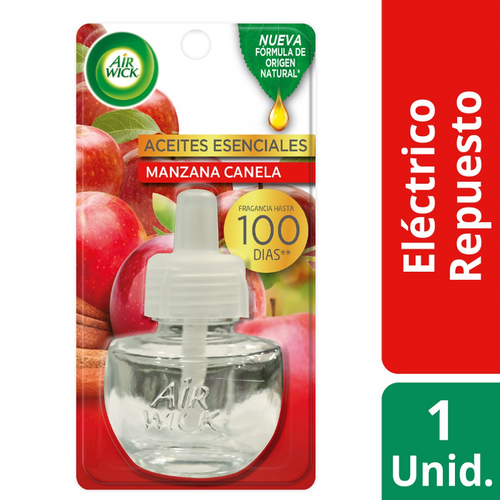 Desodorante Ambiental Eléctrico Repuesto Manzana Canela