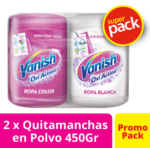 Limpiador Pack En Polvo 450 Gr X 2 Un