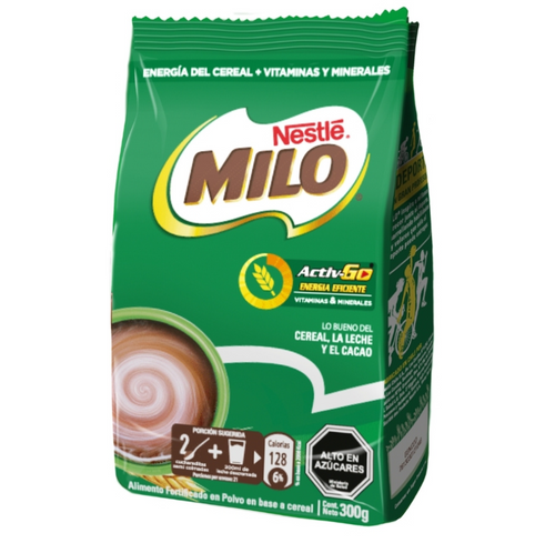 Saborizante Para Leche Sabor Chocolate Bolsa 300 Gr
