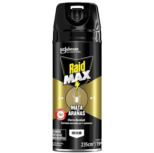 Insecticida Max Mata Arañas 235 Cc