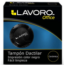 Tampón Huella Digital Cerámica Negro