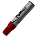 Marcador Permanente Jumbo Punta Biselada Rojo