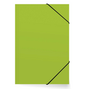 Carpeta Cartulina Con Elástico Verde Claro