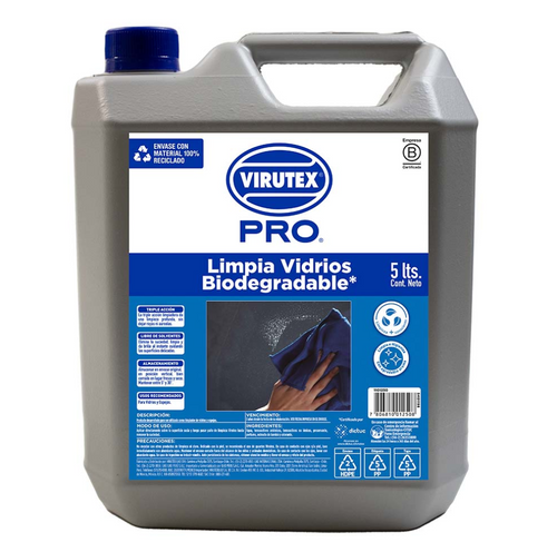 Limpiavidrios Biodegradable Bambú 5 Lt