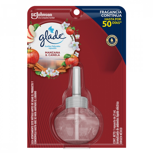 Desodorante Ambiental Eléctrico Recarga Manzana Canela 21 Ml