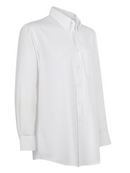 Camisa Oxford Classic M/Larga Blanca S