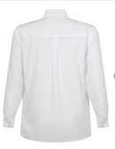 Camisa Oxford Classic M/Larga Blanca S