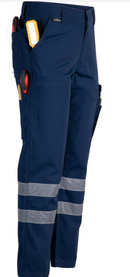 Pantalon Alerce Cargo Azul Con Cinta M