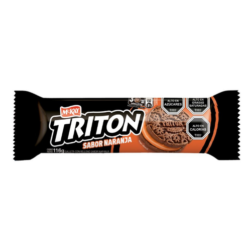Galleta Tritón Naranja 116 Gr