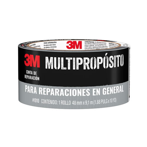 Cinta Adhesiva Multiproposito Gris 48 Mm X 9 Mm Mp1010
