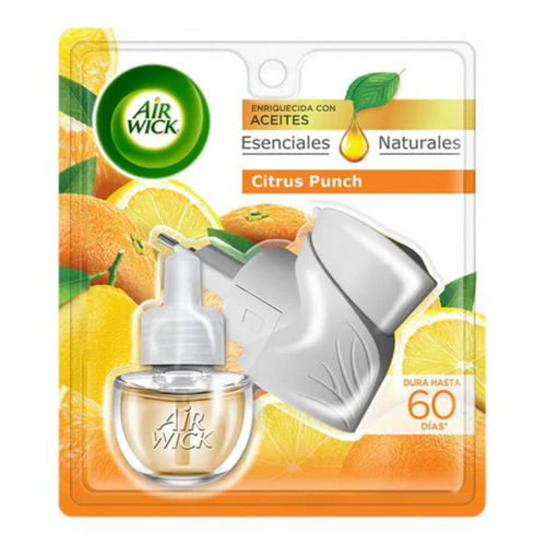 Desodorante Ambiental Eléctrico Aparato+ Repuesto Citrus Punch
