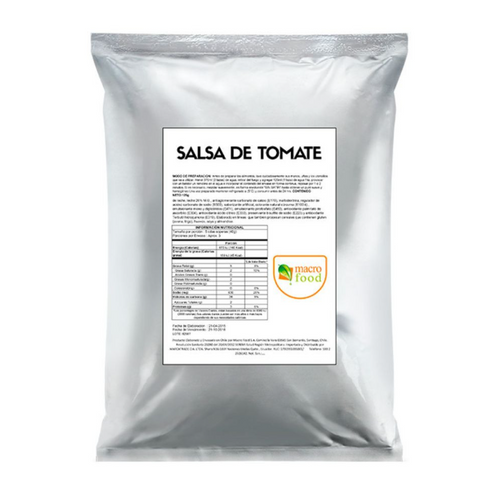 Salsa De Tomate Polvo Bolsa 1 Kg