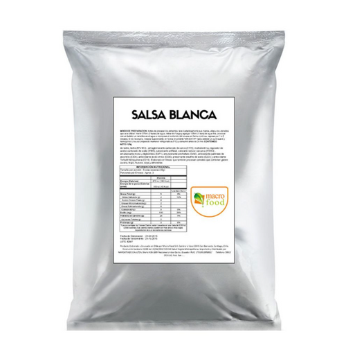 Salsa Blanca Bolsa 1 Kg