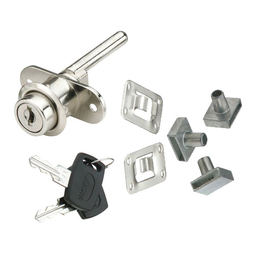 Cerradura de Muebles DGM Modelo B120 Niquel