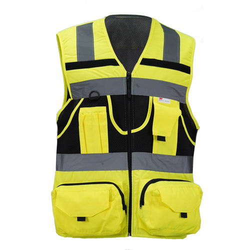 Chaleco Geologo Minero Amarillo XXL